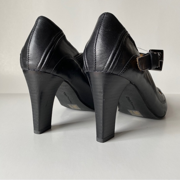 Hush Puppies Heels, Black Leather - Picture 3 of 5